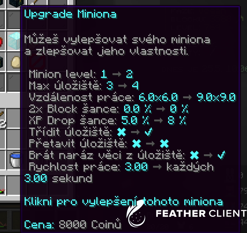 vylepseni miniona