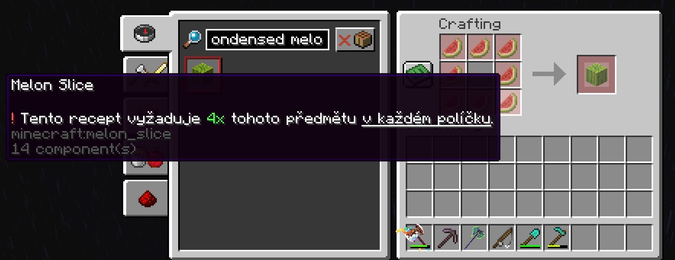 crafting condensed